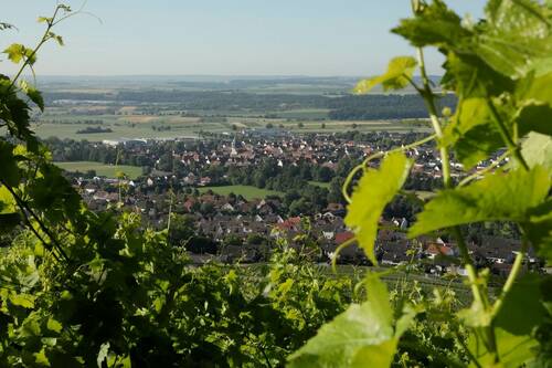 Landidyll hotel lamm vaihingen horrheim blick von den weinbergen auf das sommerliche horrheim michaelmeyer foto